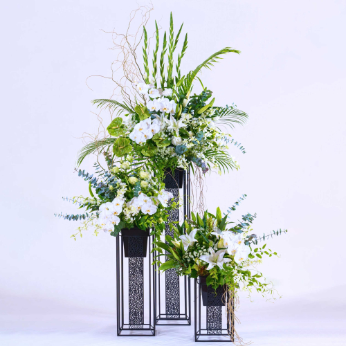 洋花スタンド花 三段