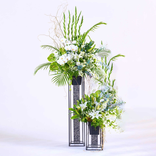 洋花スタンド花 二段